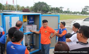 Sarangani PDRRMO receives DOST water purifier to enhance disaster preparedness and provide safe drinking water.